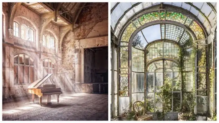20 красивых фотографий заброшенных мест
