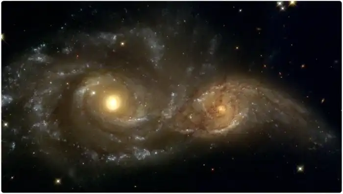 Милкомеда: Что произойдёт, когда наша галактика столкнётся с туманностью Андромеды