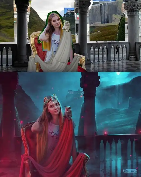 Мастер фотошопа Макс Асабин детально показал, как он создает свои проекты