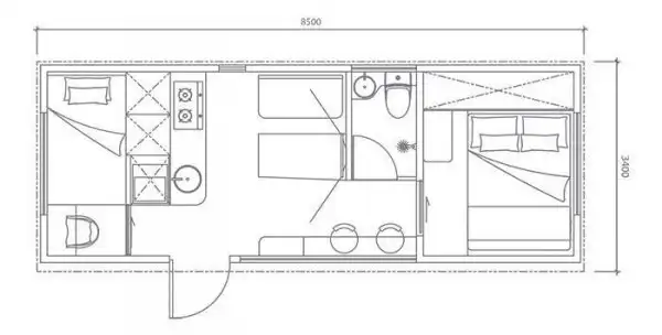 Можно ли жить вчетвером на 25 квадратных метрах с комфортом?