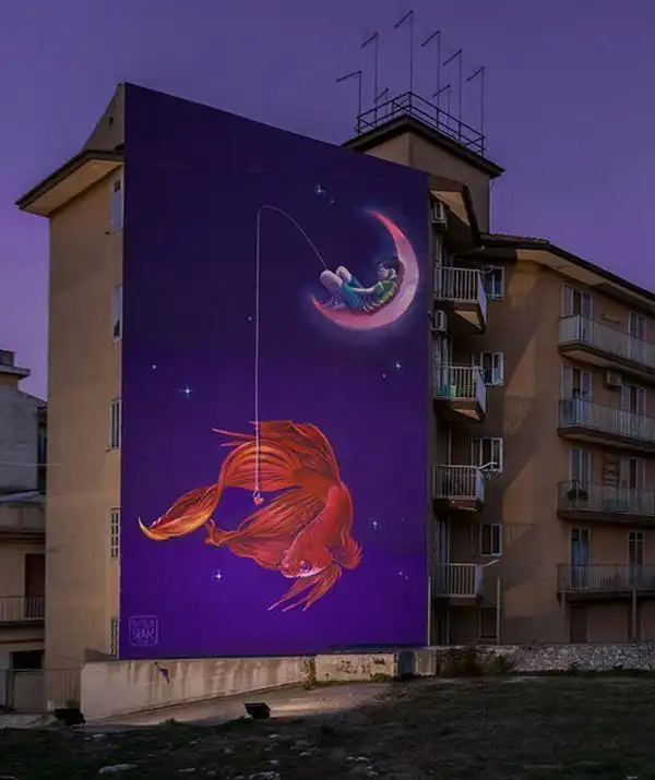 Стрит-арт Натальи Рак