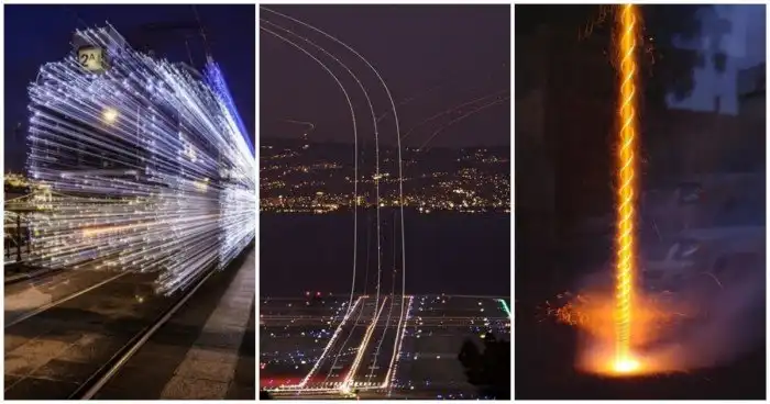 Привычные объекты, снятые с помощью длительной выдержки, которые выглядят нереально