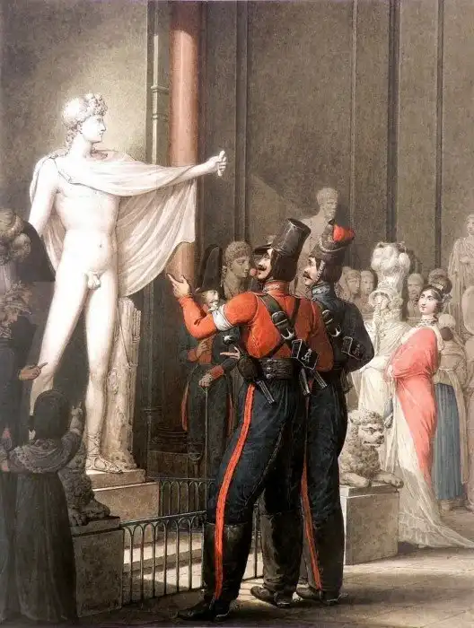 Чем занимались русские казаки в Париже