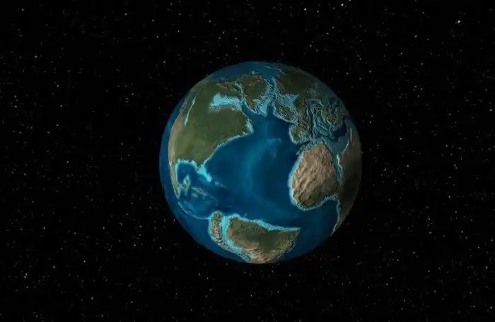 Модель Земли, на которой можно узнать, где раньше находился ваш город