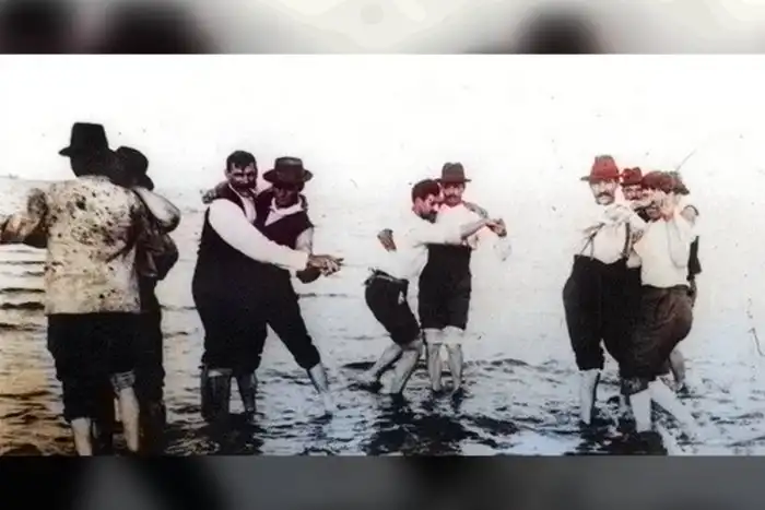 Какие мужчины ходили за ручку на Руси