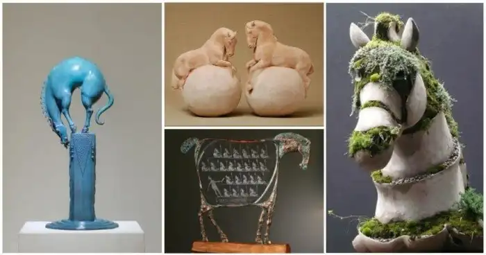 22 лошадиные скульптуры, которые вызовут улыбку и восторг