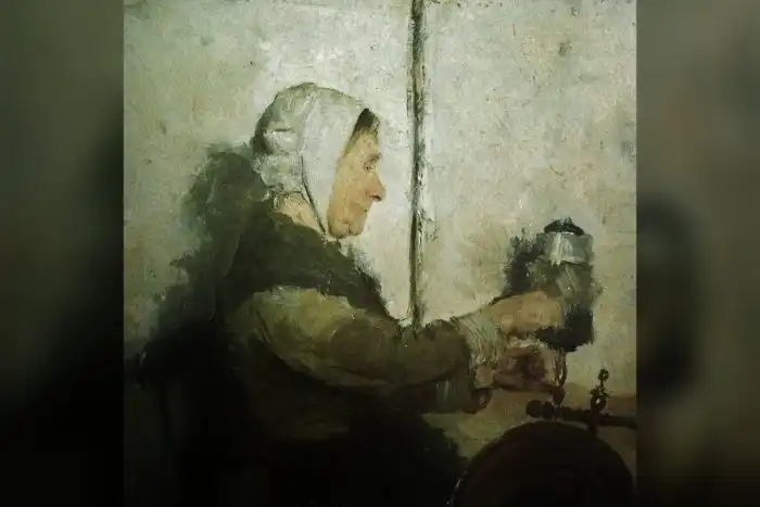 Почему незамужнюю женщину в Средние века называли "пряхой"?