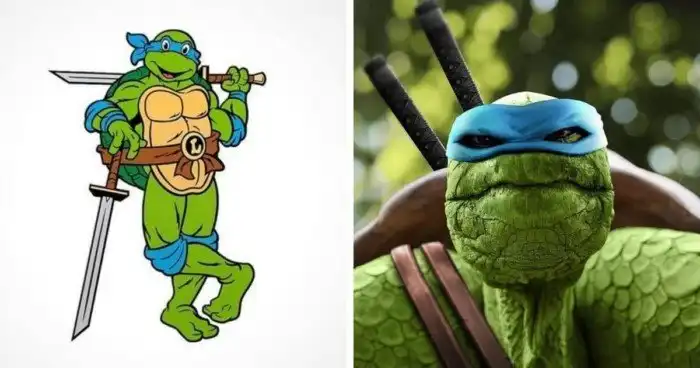 Как выглядели бы мультяшные звери, если бы существовали в реальности