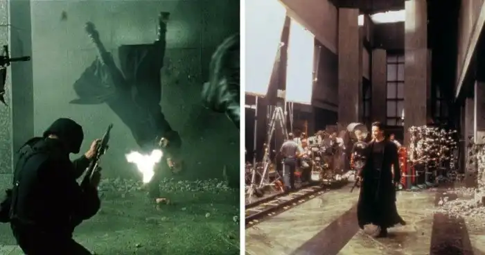 Как выглядело закулисье тех мест, где были созданы знаменитые сцены из фильмов