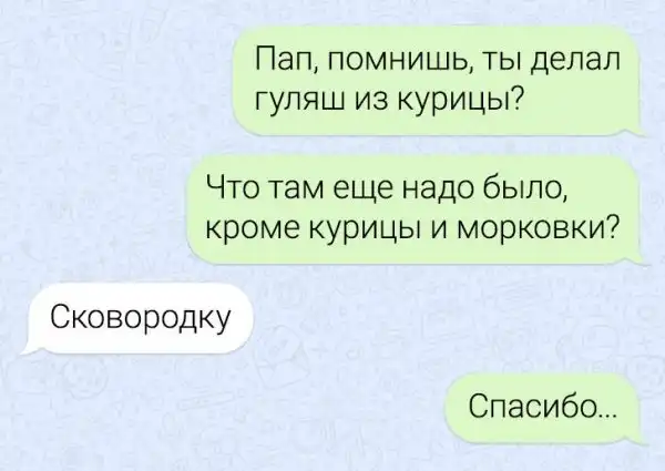 Подборка забавных переписок