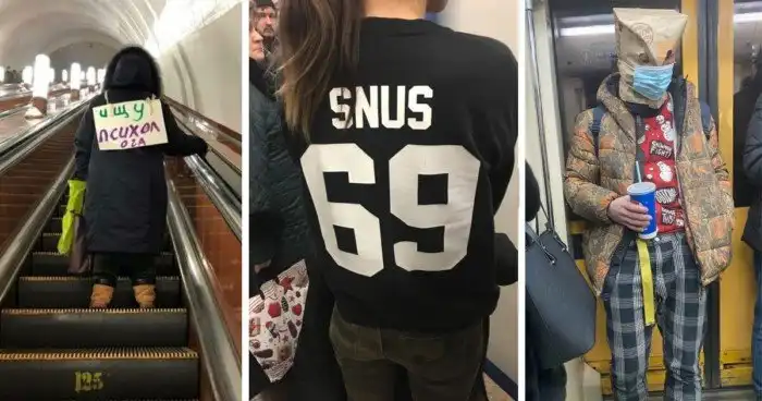 Неудержимые модники московского метро, к которым мы никак не привыкнем