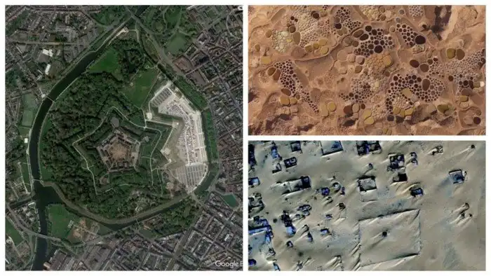 25 лучших геологических находок на Google Earth