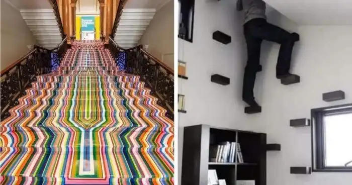 19 примеров убийственного дизайна лестниц