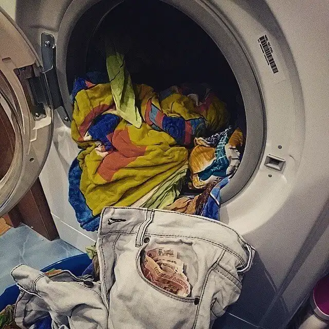 Обычная стирка пошла не по плану