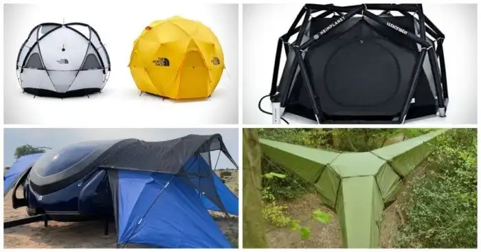 20 невероятных палаток, которые выглядят как домики инопланетян