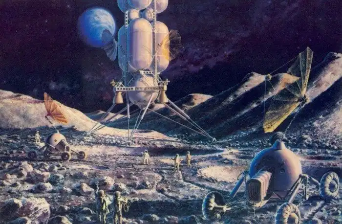 Космос в картинах советских художников