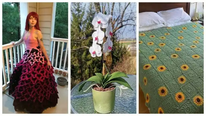 40 шедевров от любителей вязания крючком