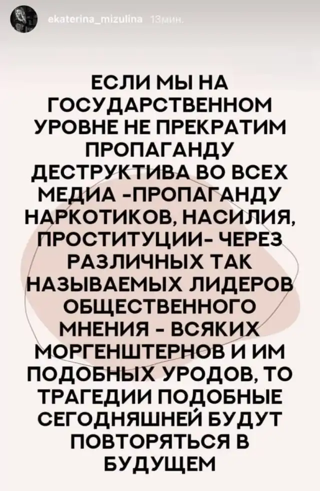 Екатерина Мизулина рассказала, из-за кого подростки берутся за оружие и устраивают стрельбу