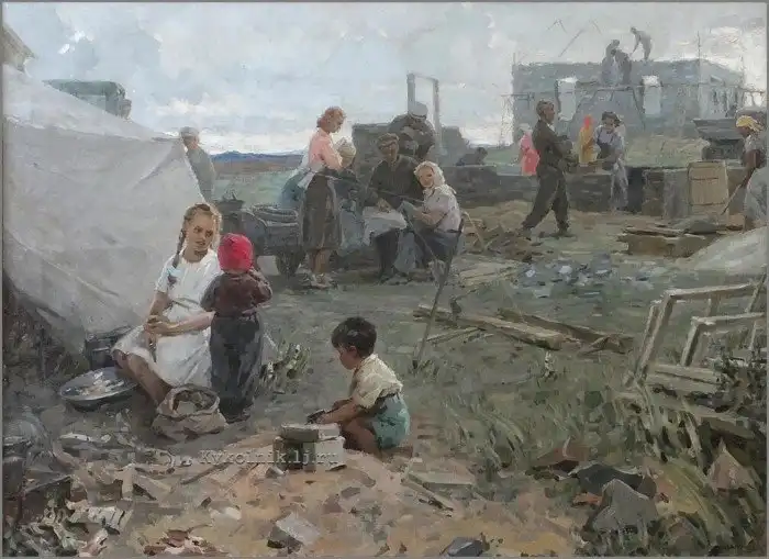 Жизнь советских людей в картинах