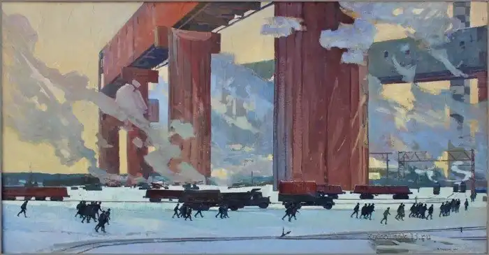 Жизнь советских людей в картинах