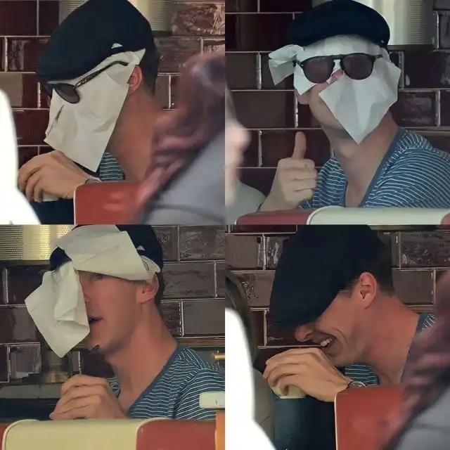 Забавные реакции знаменитостей на папарацци