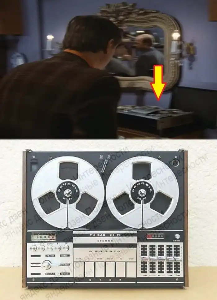 Почему в советских фильмах так много иностранной аппаратуры?