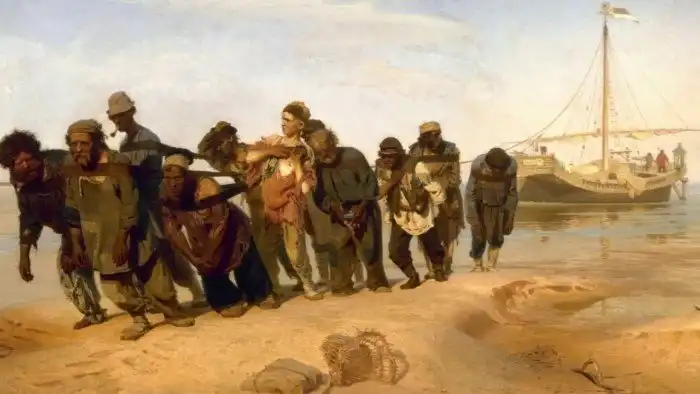 Мифы и правда в «Бурлаках на Волге»