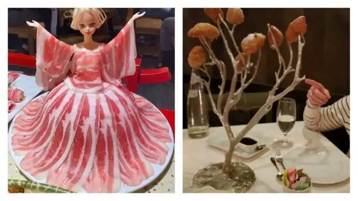 Когда ресторанные блюда радуют не вкусом, а креативом