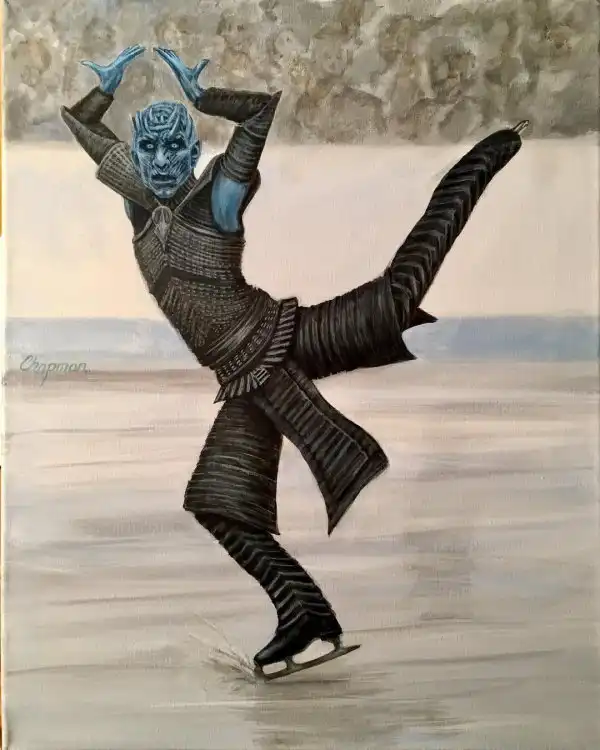 Ироничные картины художника, который переосмыслил известных персонажей и явления поп-культуры