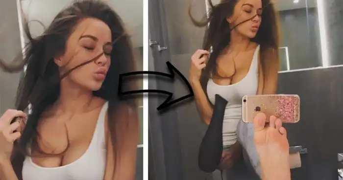 Как выглядит закулисье женских селфи