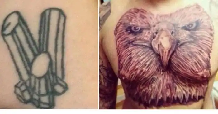 Татухи, которые не удались