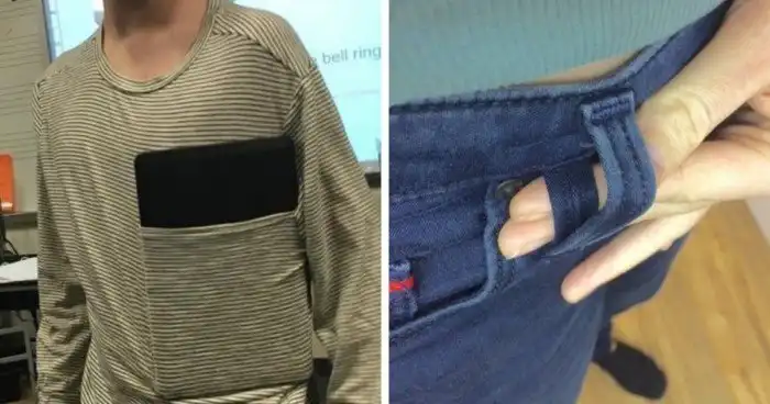 Потайные детали и внезапные функции в обычных предметах одежды