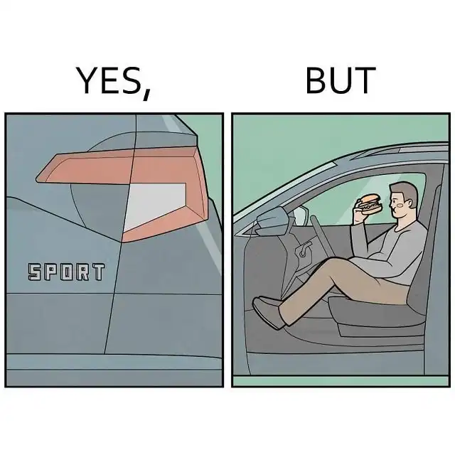 "Да, но...": ироничные иллюстрации художника из Москвы о двойных стандартах