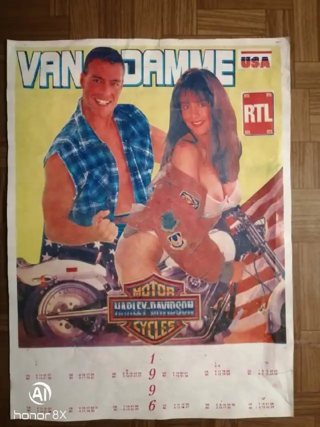 Старые плакаты с любимыми героями боевиков