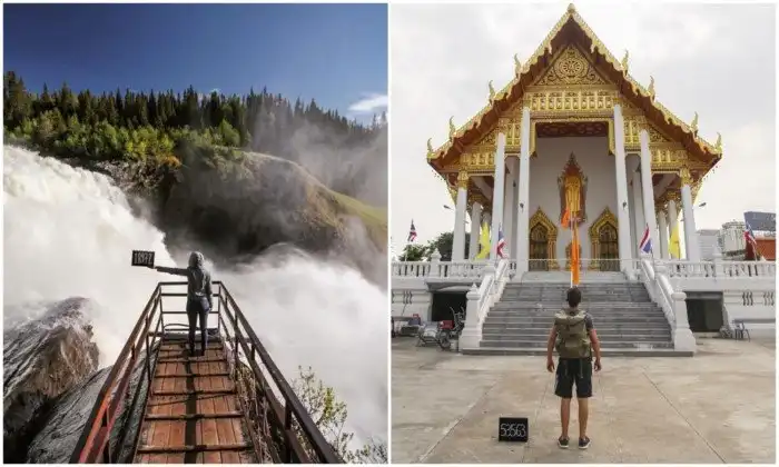 Пара семь лет путешествует по миру, и показывает крутые места