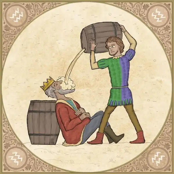 Необычные знаки зодиака в средневековом стиле