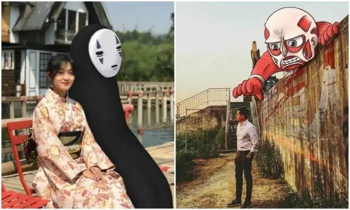 Художник рисует персонажей на обычных фото - и даёт им вторую жизнь