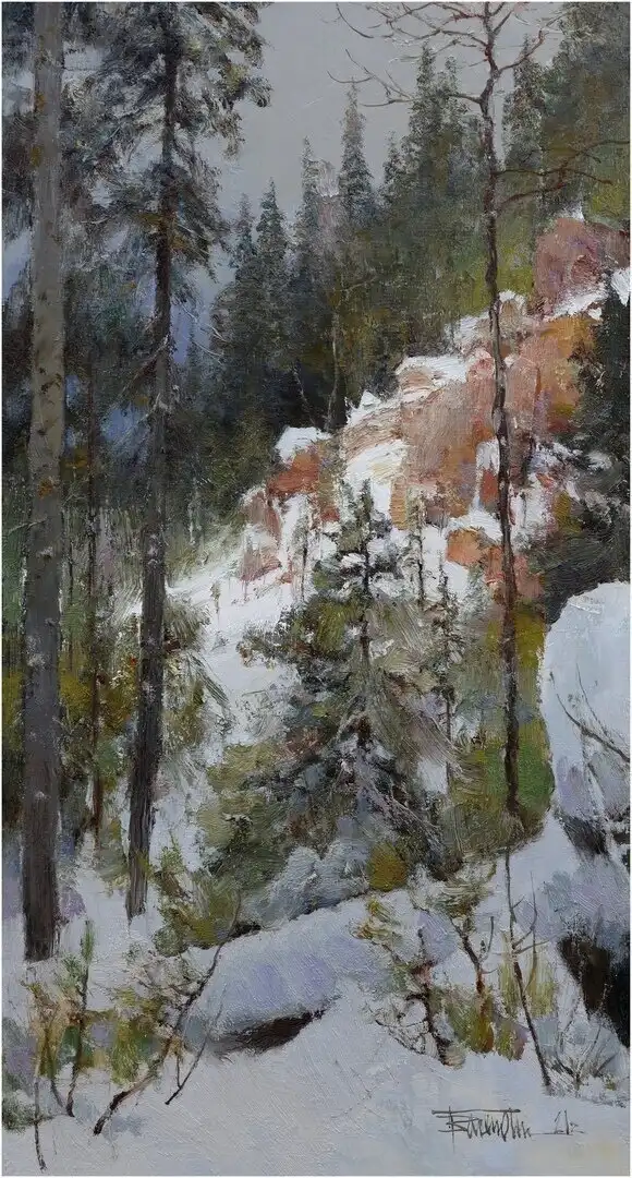 Могучие пейзажи Русского Севера: Юрий Васендин