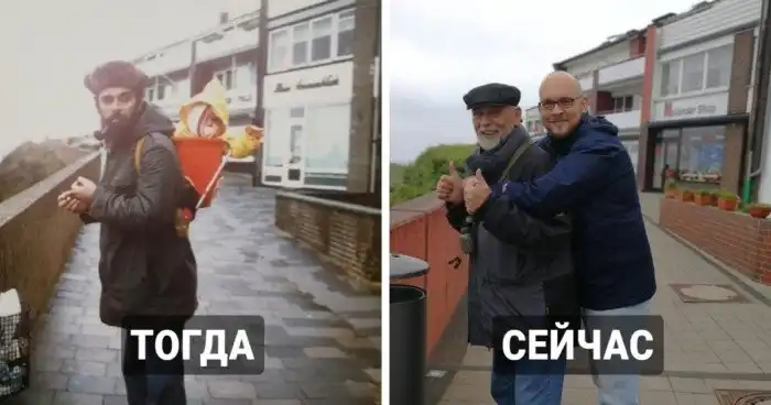 Люди вернулись на важные для них места и проверили, насколько те изменились