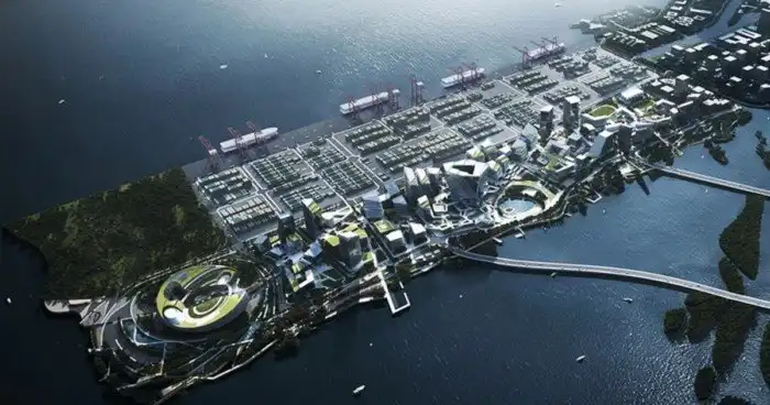 Город размером со страну: Китай внутри города строит ещё один город