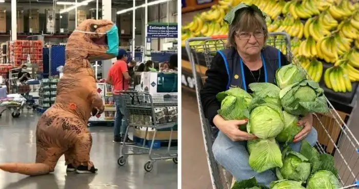 Супермаркет — место, притягивающее всё аномально интересное и безумное