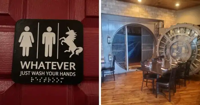 17 примеров того, как в ресторанах решили добавить изюминку в дизайн и интерьер