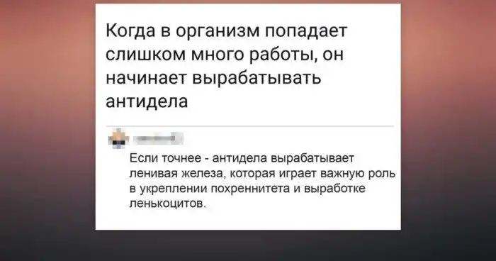 Пост пропитаный ленью...
