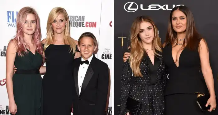 30 раз, когда знаменитости появлялись на красной ковровой дорожке со своими детьми