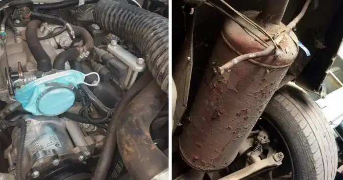 Типичный автослесарь, или убойные кадры из российских СТО