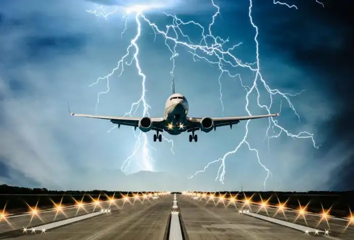 Способна ли молния сбить самолёт?