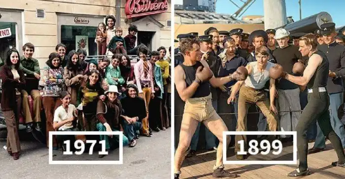 История в цвете: 30 красиво раскрашенных ретро-фотографий