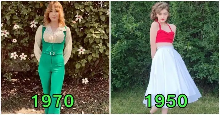 Пользователи показали, что олдскульные наряды, которым больше 50 лет и сегодня выглядят стильно