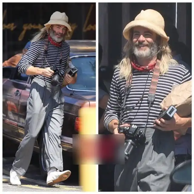 Актер фильма "Звездный путь" Крис Пайн изменился до неузнаваемости