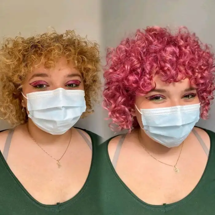 Женщин, которые выбрали для своих волос необычный цвет и добились потрясающих результатов